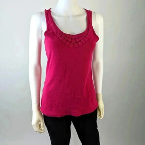 Sonoma Hot Pink Tank Top M